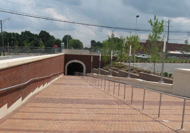 UNC Greensboro Pedestrian Tunnel