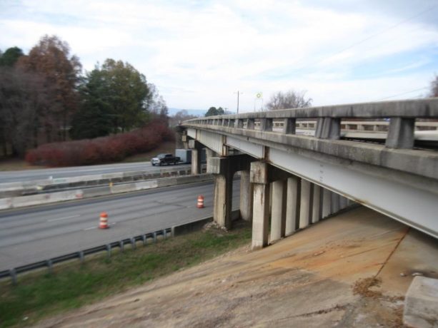 Bridge over I-77
