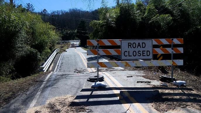 Bridge on Howard Gap Road