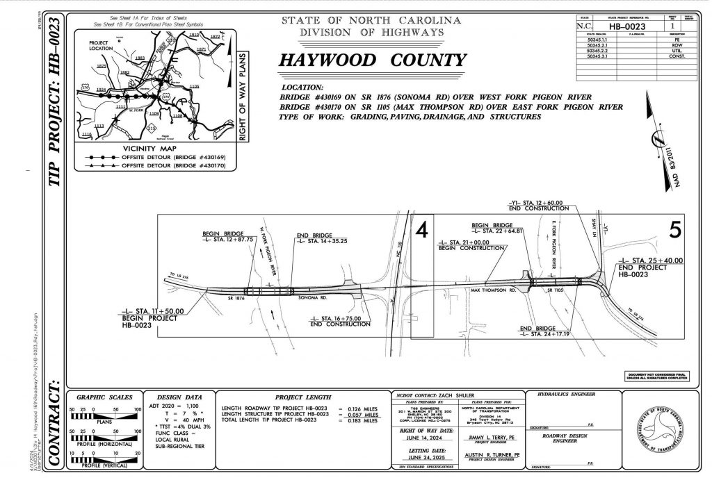 Two Bridges – Haywood County